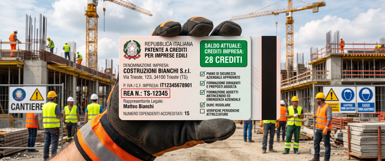 patente a crediti-cantiere