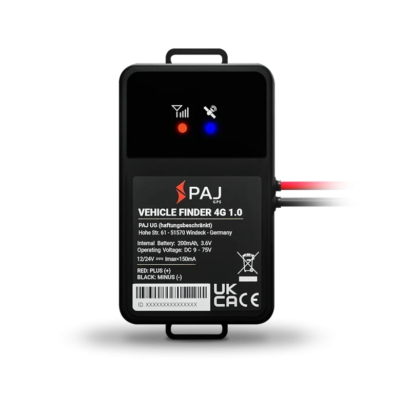 PAJ GPS Vehicle Finder 4G 1.0 – localizzatore per veicoli aziendali